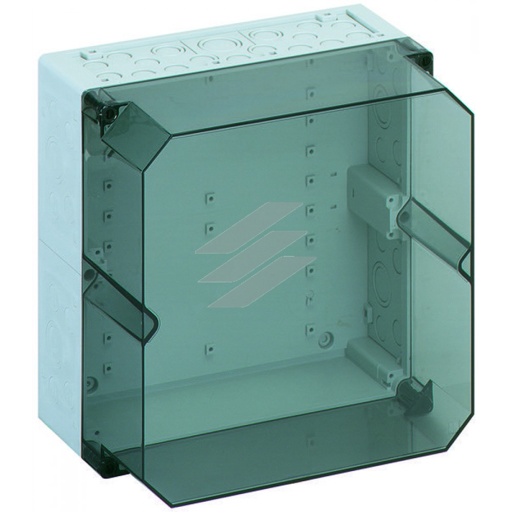 Корпус порожній AKi 2-th, (300х300х210мм), висока прозора кришка, IP65, полікарбонат, армований скловолокном, кришка - полікарбонат, прозорий, Spelsberg